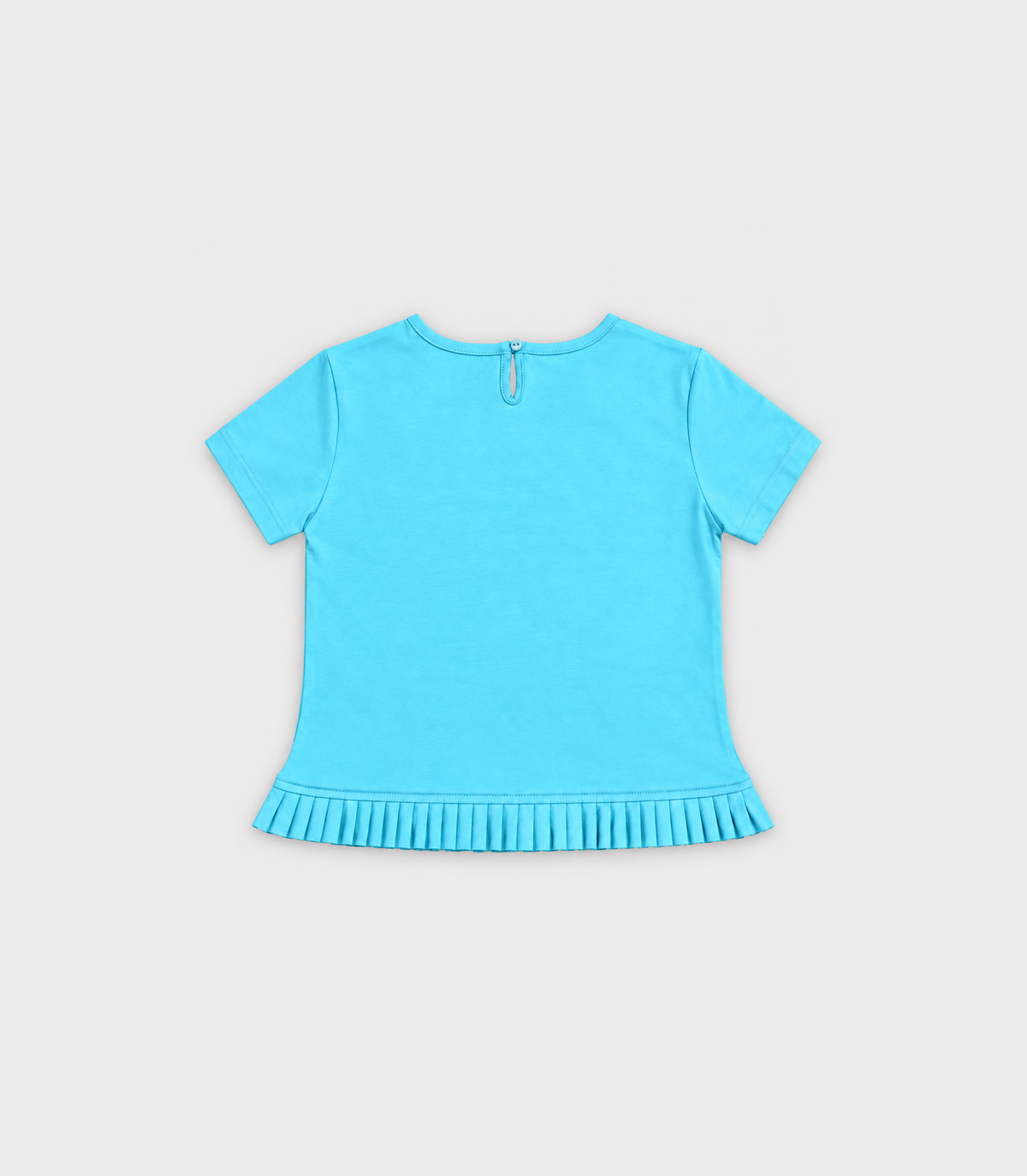 Teal Blue Frill T-Shirt
