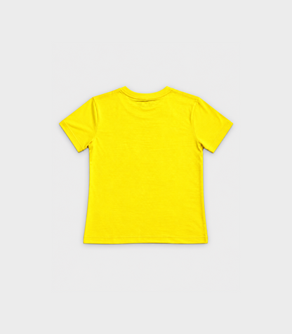 Strova Bright Yellow Graphic T-Shirt