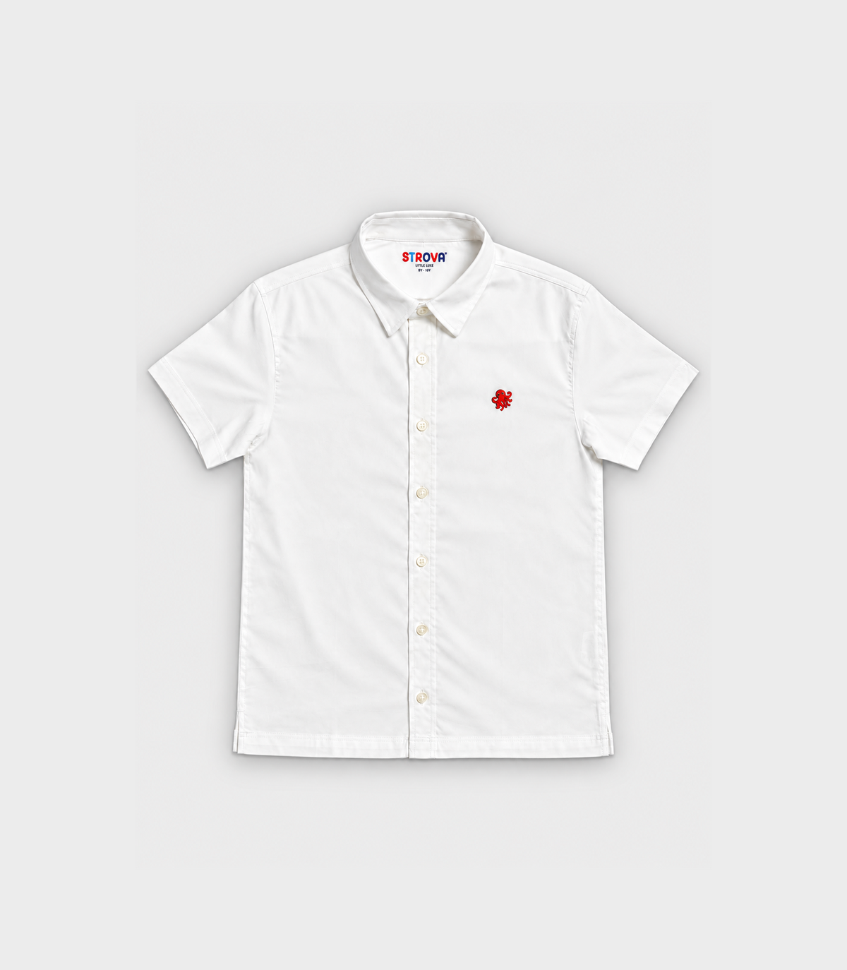 Moon White Solid Shirt