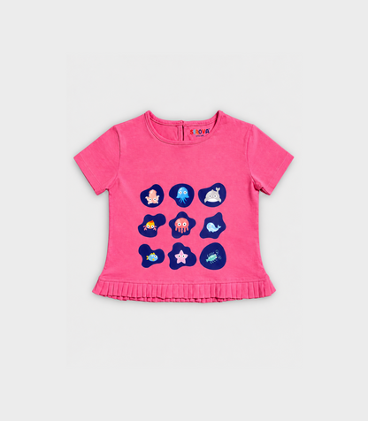 Magic Pink Frill T-shirt