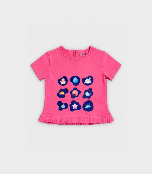 Magic Pink Frill T-shirt