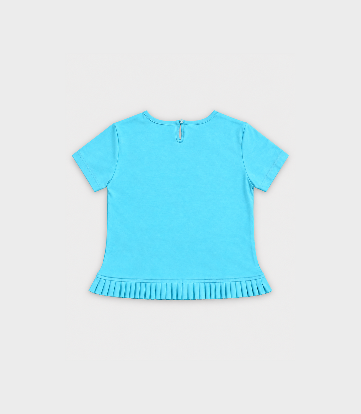 Teal Blue Frill T-Shirt