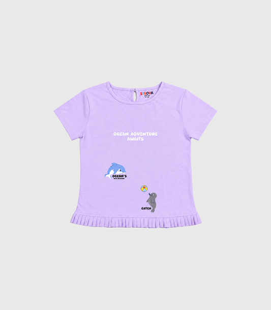 Lavendar Graphic T-shirt
